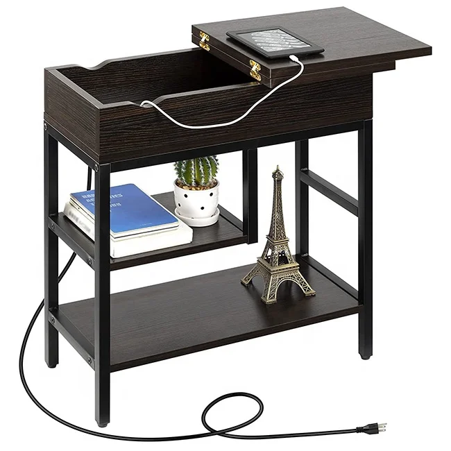 Modern Style Center Tea Bedside Table Living Room Coffee Side Table Nightstand with Set Feature for Couch Sofa Snack End Desk