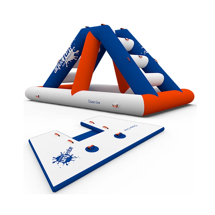 Professional Custom Inflatable Obstacles Floating Amusement Equipment Inflatable Water Playground For Adults and Kids