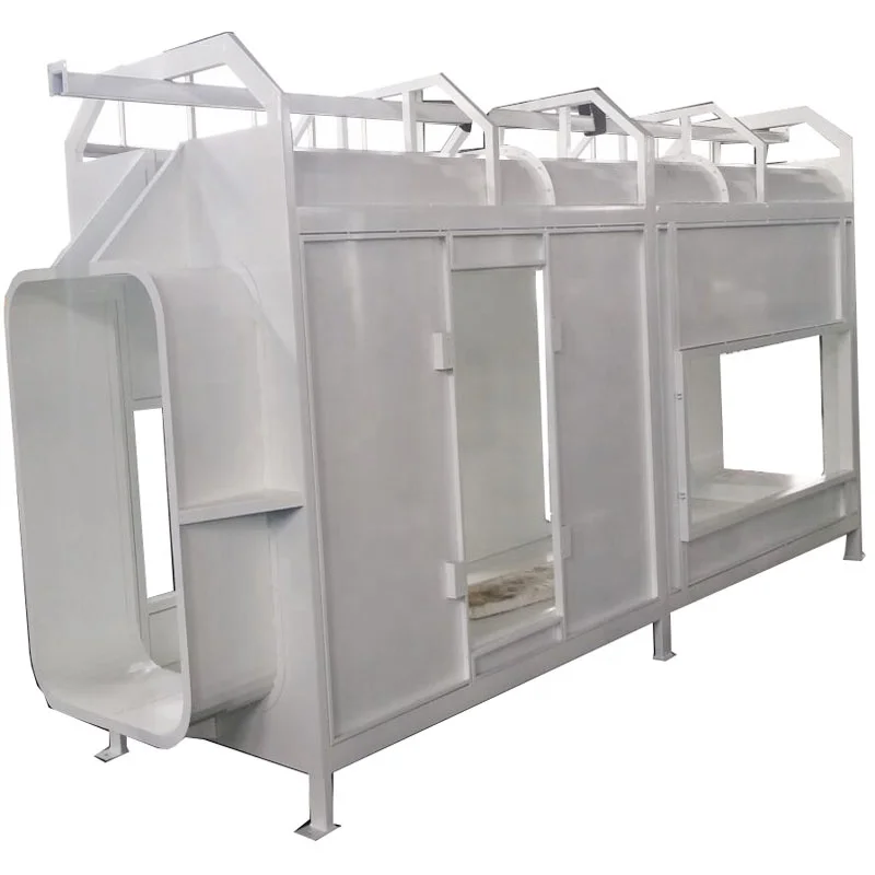 Automatic Electrostatic Powder Spraying Painting Coating Machine System Line for Cast Iron Radiator