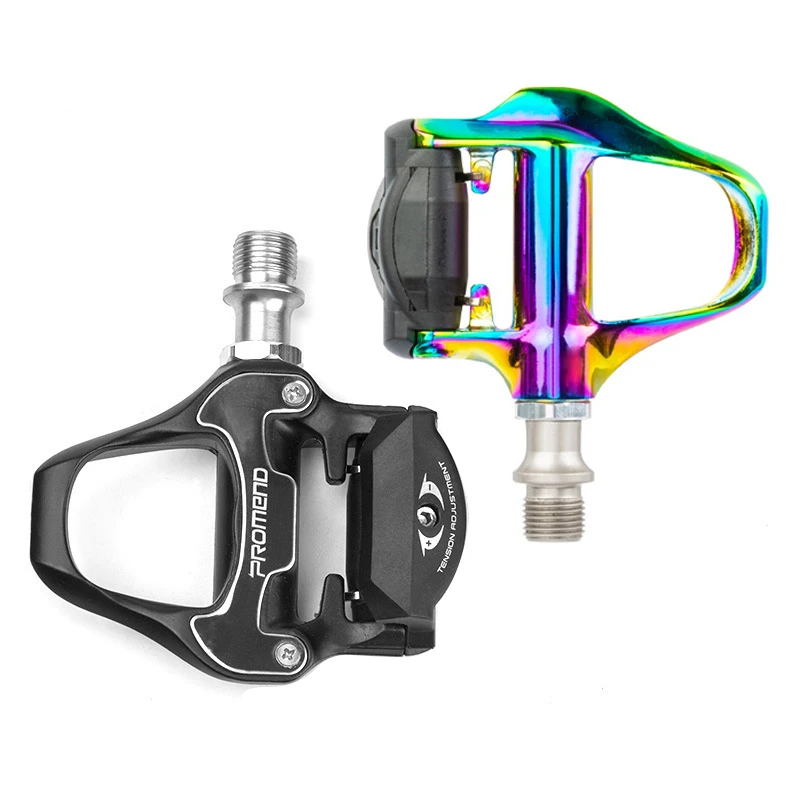 Road Bike Pedal Bicycle Self-Locking Pedals With Cleats Road Cycling Bicycle Bike Parts Pedals
