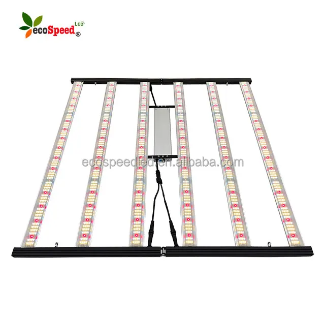 Hydroponics Full spectrum EcoSpeed 1000w 1200w 3000k 6500k 660nm 730nm IR UV Led Grow Light Bar for  indoor plants