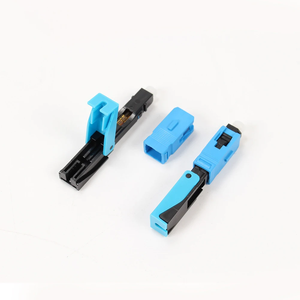 Mechanical Sc Apc Or Sc Upc Fiber Optic Fast Connector On Site Single Mode
