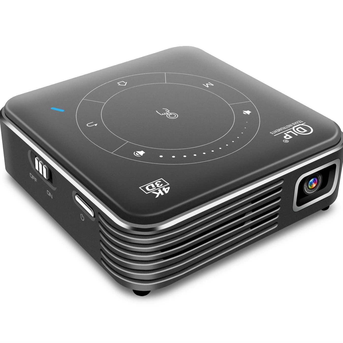 Factory OEM Mini Portable P11 Android 9.0 BT 5.0 Mini Pico Beamer Manual focus Projector