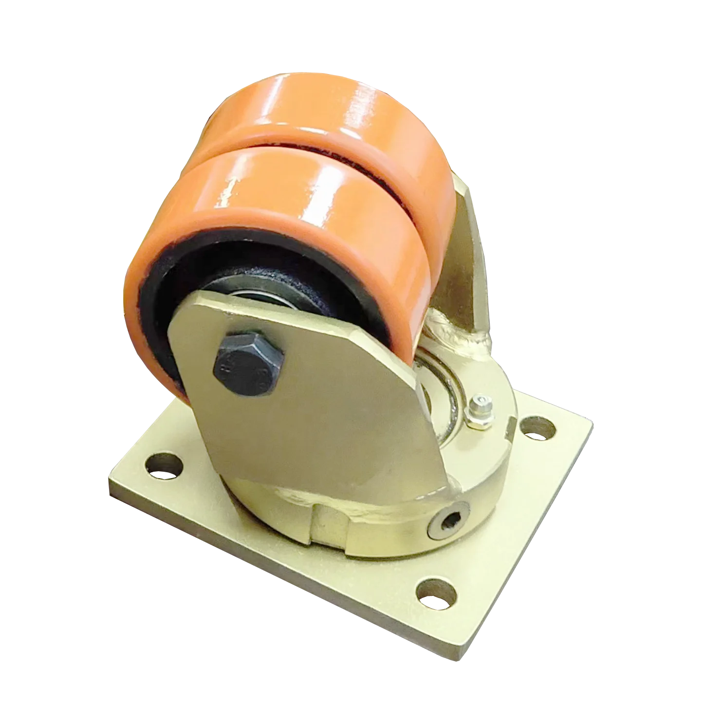 AGV 500kgs Crankshaft Mechanism Swivel Double Wheel Caster Heavy Duty Caster Robot Wheel Caster Castor