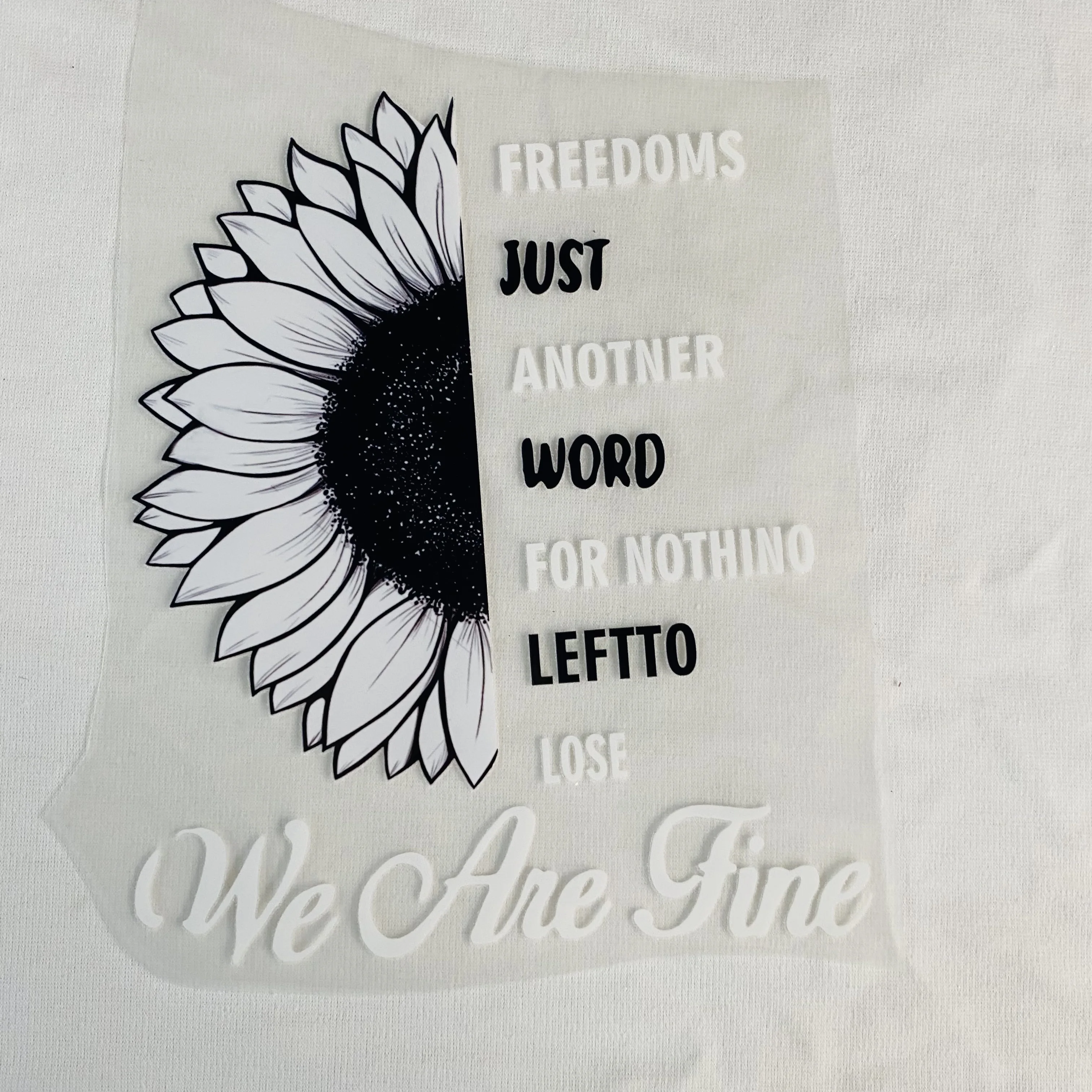 Stickers On Clothes Iron On Transfer DIY  Application woman T-shirt Applique