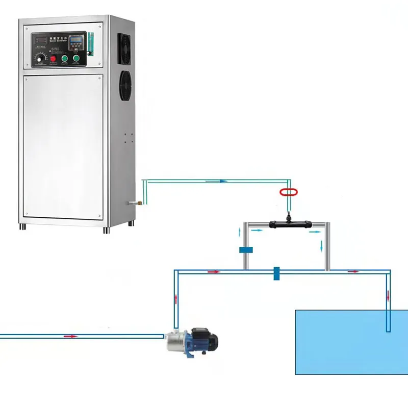 China manufacturer ozone system 10-1000g customized ozone generator for aquarium