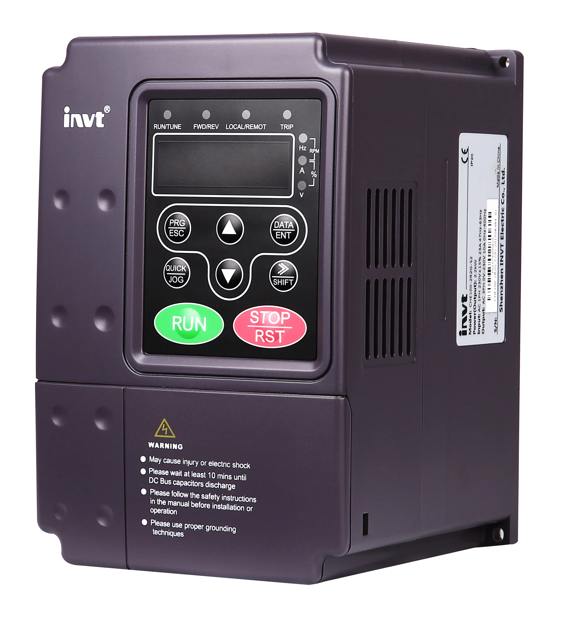 INVT ISO/CE Certificated inverter dc 12v ac220v 5000w 10000w 220v to 380v CHF100A