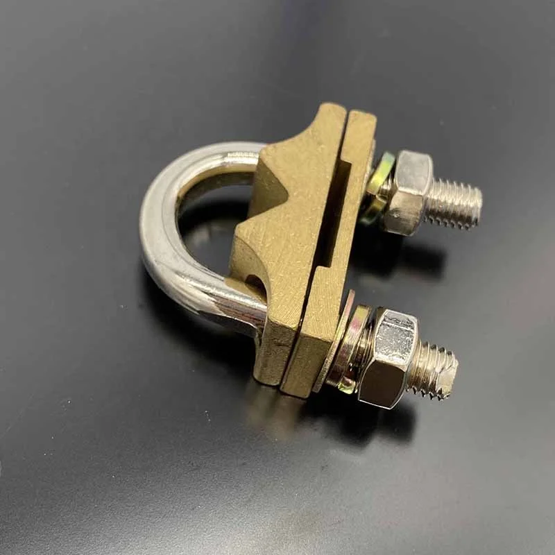 URCC Powerlink /brass clamp to connection rod with wire U-Bolt Rod To Cable Clamp