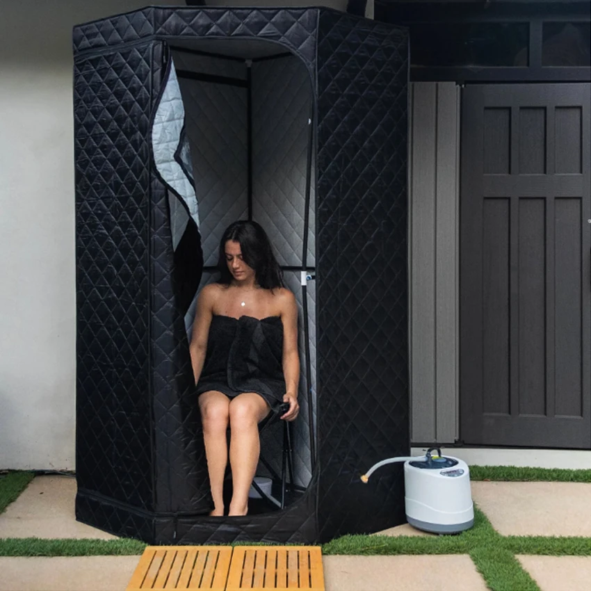 Funworldsport spa tubs sauna rooms wet steam best seller steam Sauna Portable Home Sauna Rooms