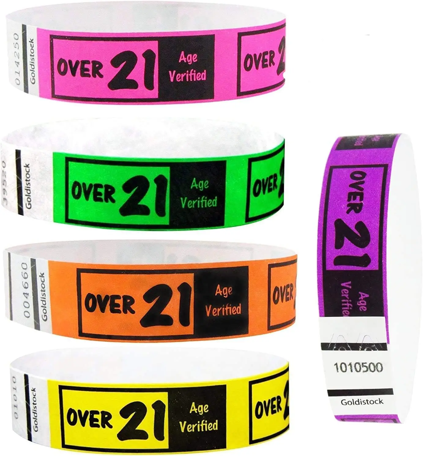 strong paper concert event bracelet