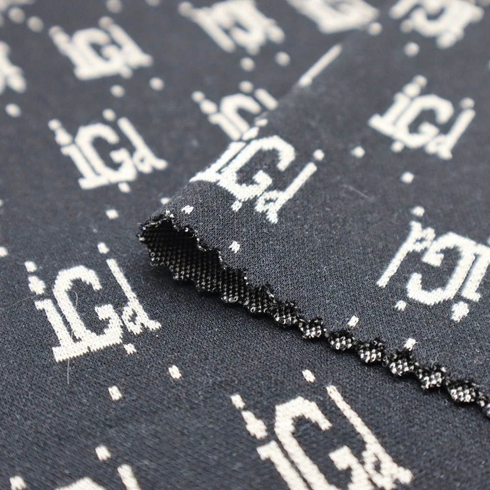 New Design Fancy 70%Poly 25%Rayon 5%Span TR Check Knit Jacquard Fabric for Suits and Apparel and Clothes