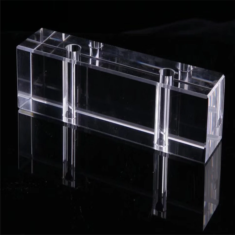 China supplier glass block sizes vertical glass block glass blocks with holes