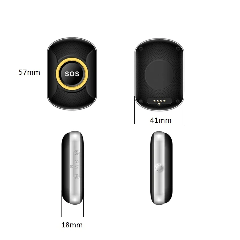 4G Anti Theft Collar Pet Gps Tracking Device for Cats Two Way Call for Kids Elderly People