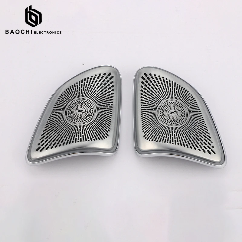 Auto A-pillar Tweeter Led Luminous Cover Car Door Audio Speaker Decorative Ambient Light Cover For Mercedes-benz Gle W167