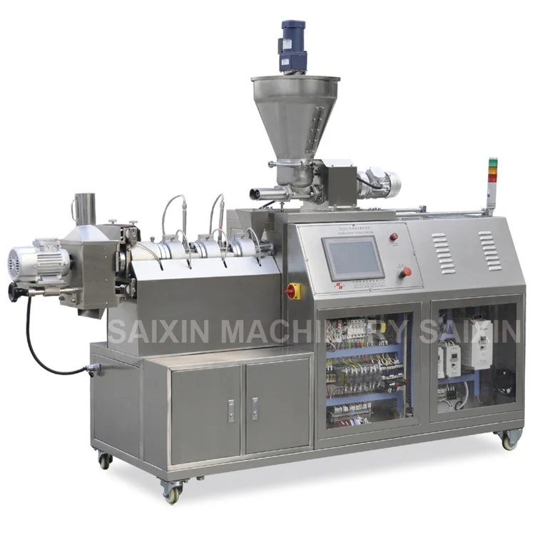 Industrial potato chips making snack extruder machine