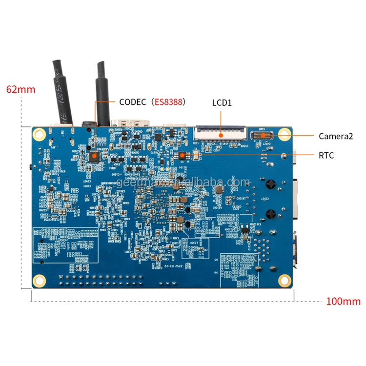 Orange Pi 5B 8GB LPDDR4/4x 64GB eMMC Flash 8-core RK3588S Ethernet Audio Video Development Boards Orange Pi 5B 48G RAM 64G EMMC