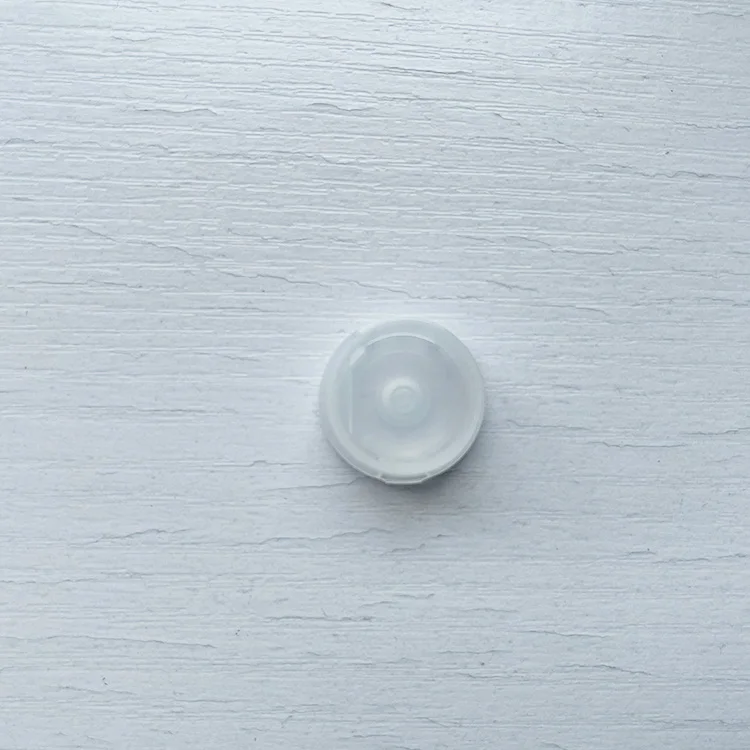 Custom 20mm 24mm transparent cosmetic plastic inner stopper plug for lotion bottle