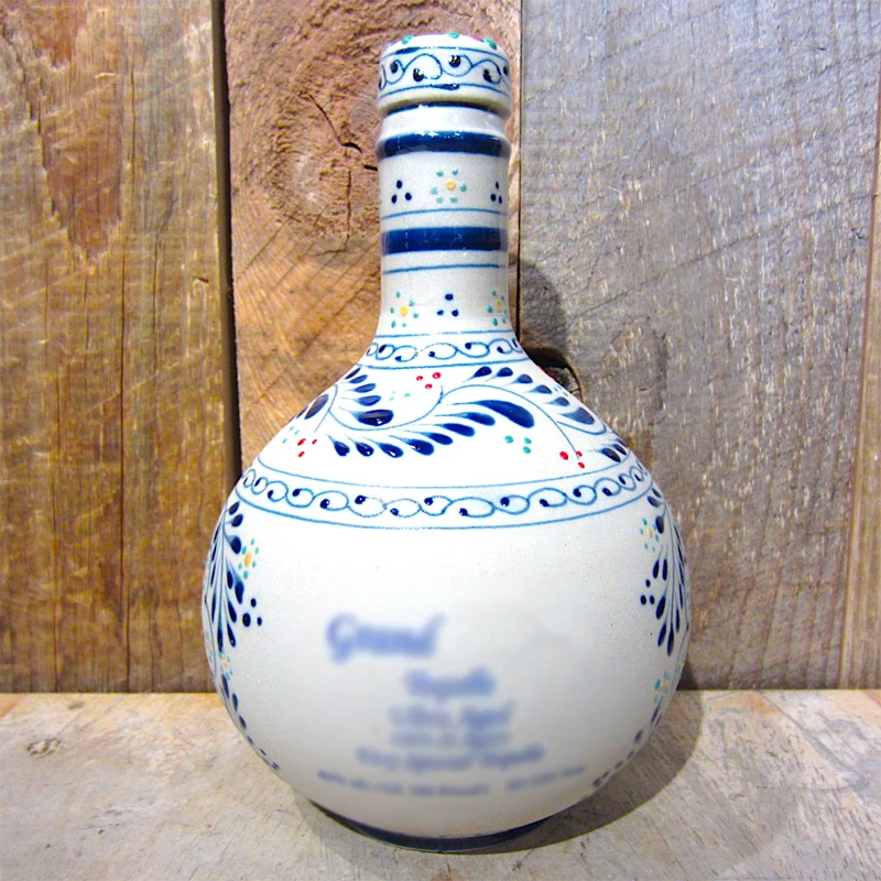 Ceramic White beer wine container Porcelain tequila bottle