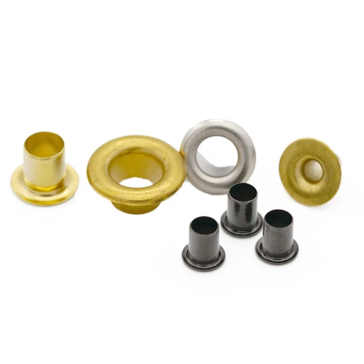 Custom Factory Different Size Metal Eyelets Brass 23.5 mm Stainless Steel Metal Grommet Garment Eyelet