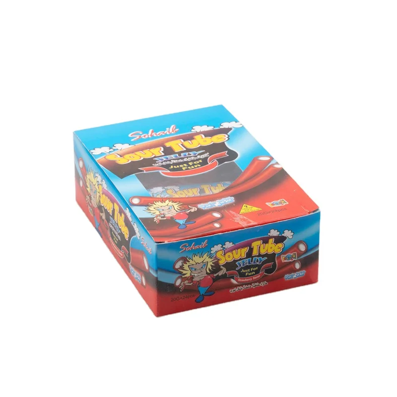 Sour straw China Bag Oem Liquorice Coated Customized Key Sweet Style Packaging sweet candy wholesale caramelo factory