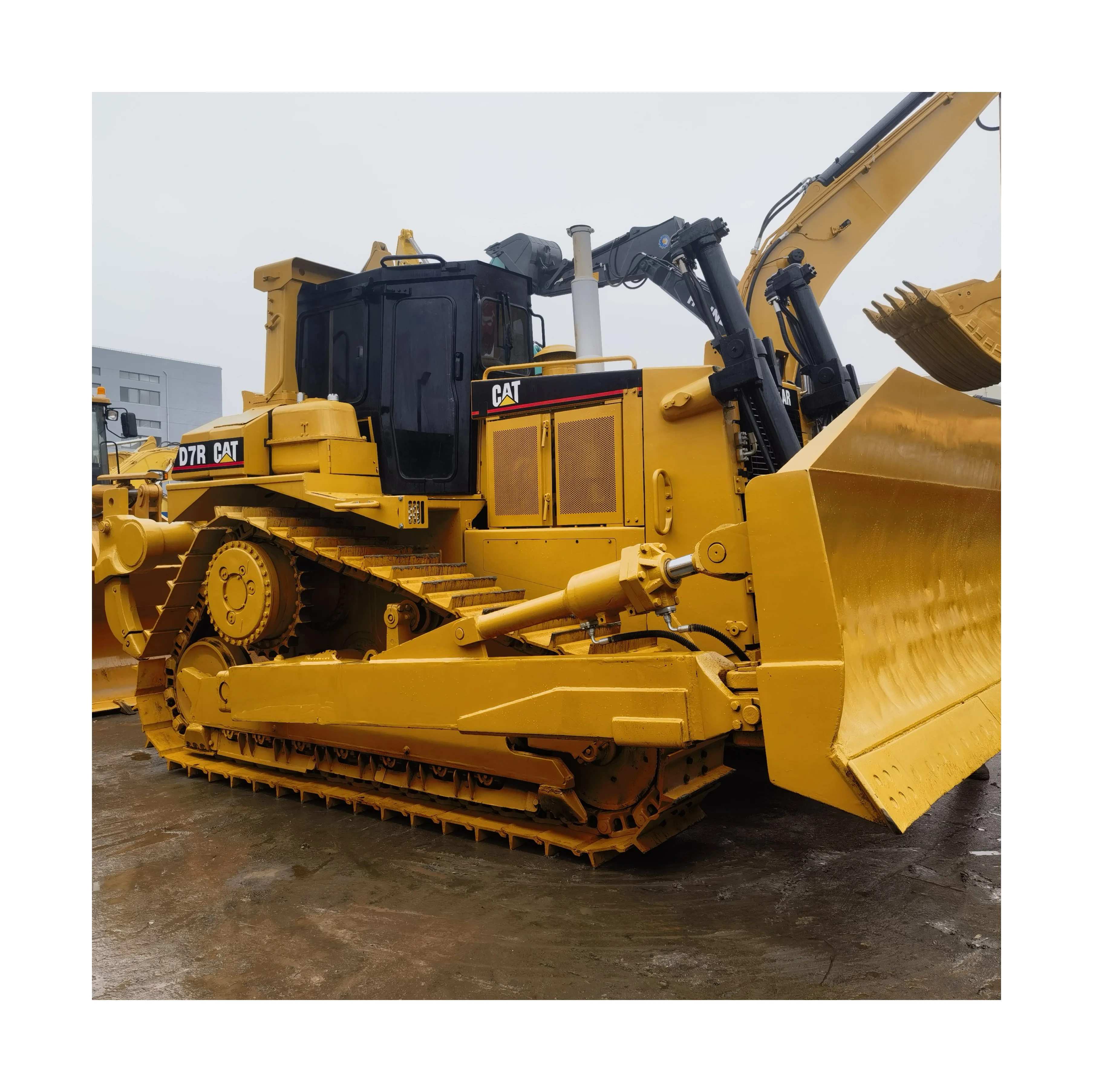 Бульдозер CAT CATERPILLAR D7R для продажи оригинальный Средний гидравлический гусеничный бульдозер высокая производительность