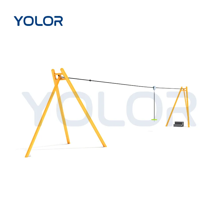 Children Toy Play rope ziplines backyard Adventure Playground Equipment Kids Zip-lining Outdoor Zip line Park For Children