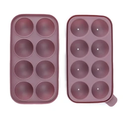 Food Safe Chocolate Bomb Silicone Molds Large Baking Pans Cocoa Balls Molds