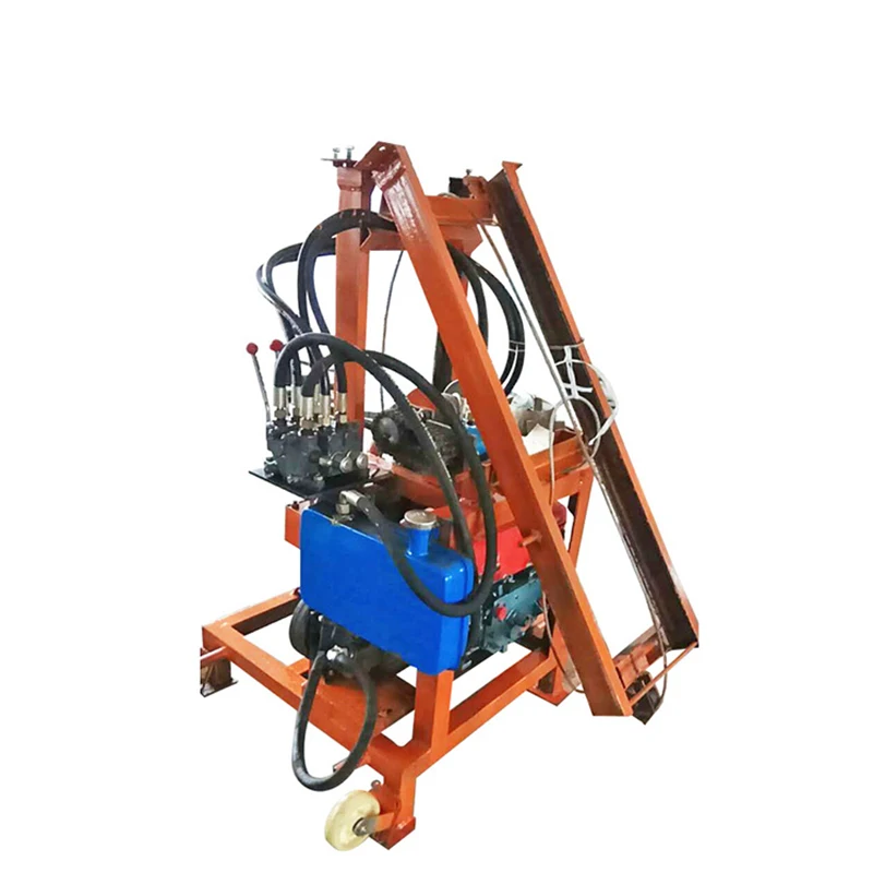 
Deep water well drilling machine rig portable 100m borewell soil drilling rig 