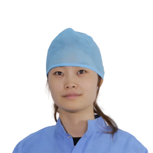 Non-Woven Doctors and Nurse Suit Mens Hospital Strip Hairnet Medical Surgical Cap
