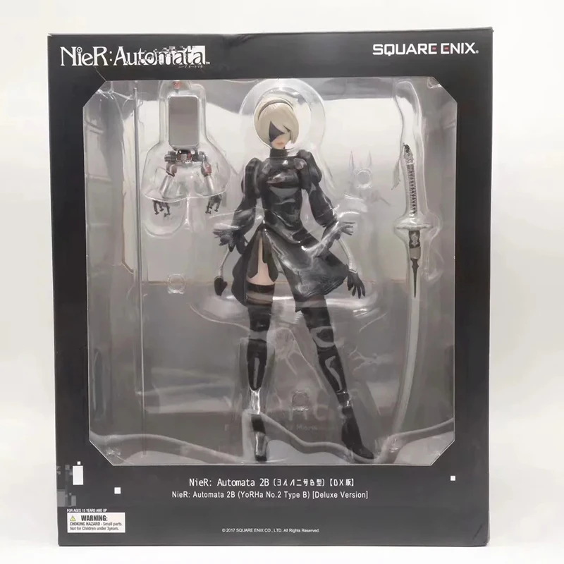 2025 Hot Sale 18cm New Product Sex Girl YoRHa No.2 Type B Pretty Girl Nier Automata Anime Figure NieR:Automata