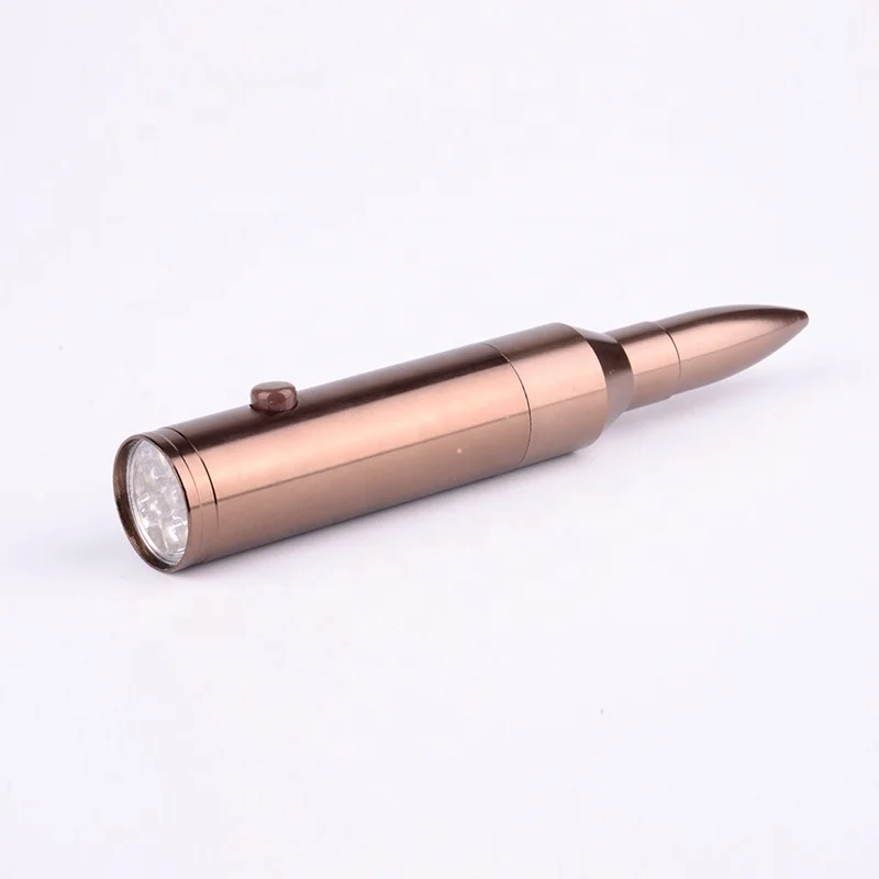Portable Small Battery Powered Bullet Shape Led Torch Light Reading Mini Pen Light