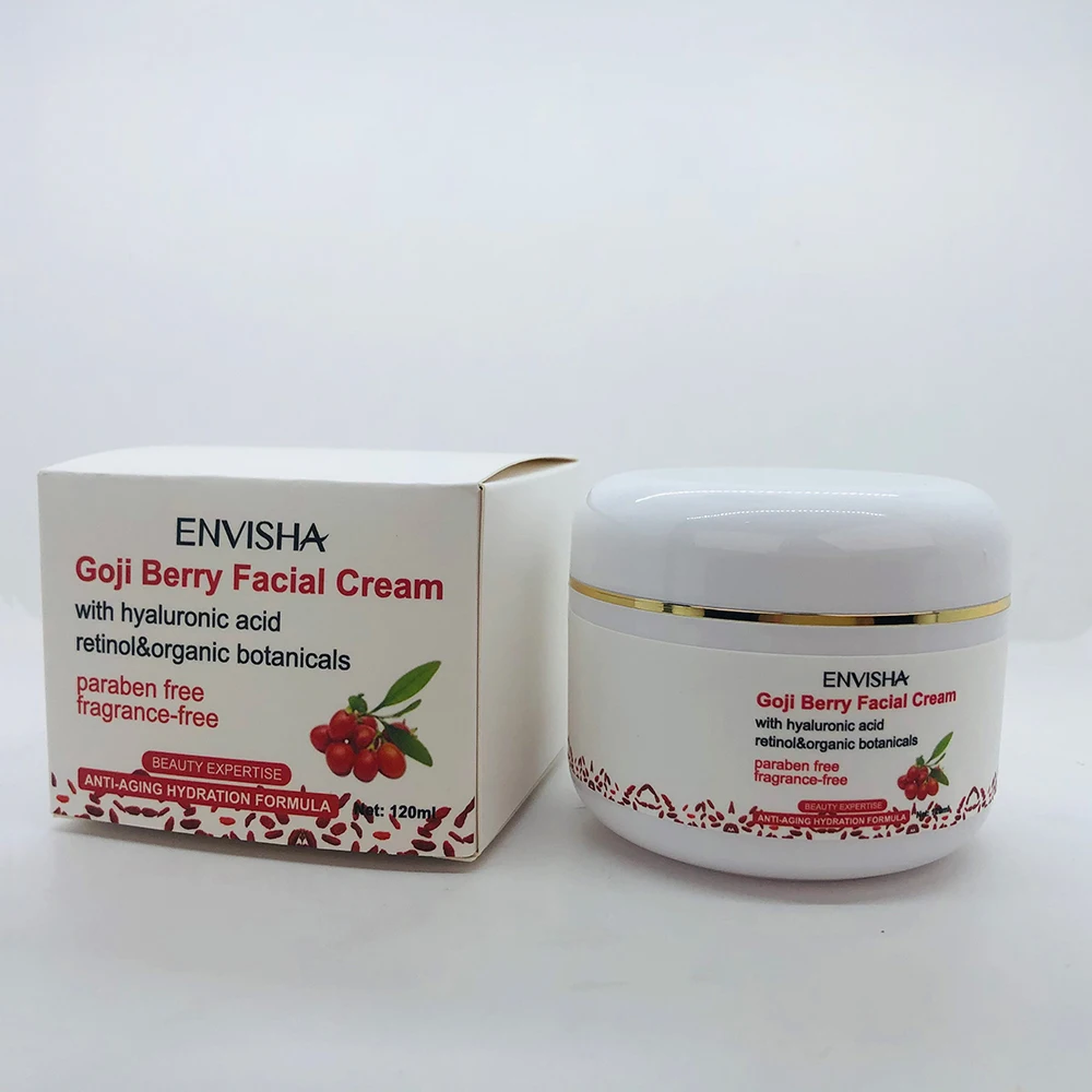 OEM ODM Organic Skin Cream Retinol Cream With Hyaluronic Acid Moisturizer Goji Berry Face Cream