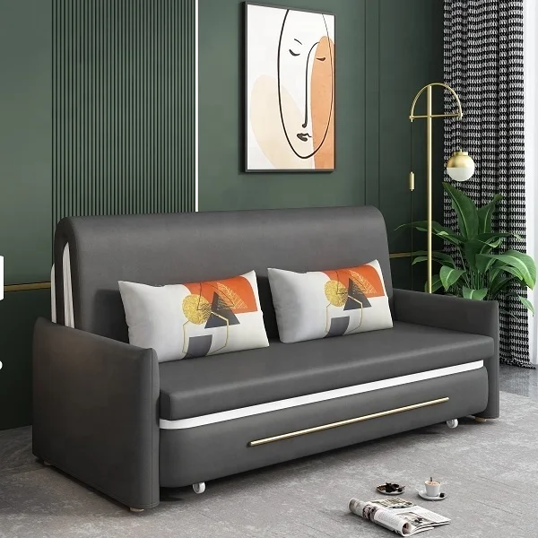 Wholesale folding dual-purpose sofa bed multi-functional double single sofa bed telescopic sofa bed