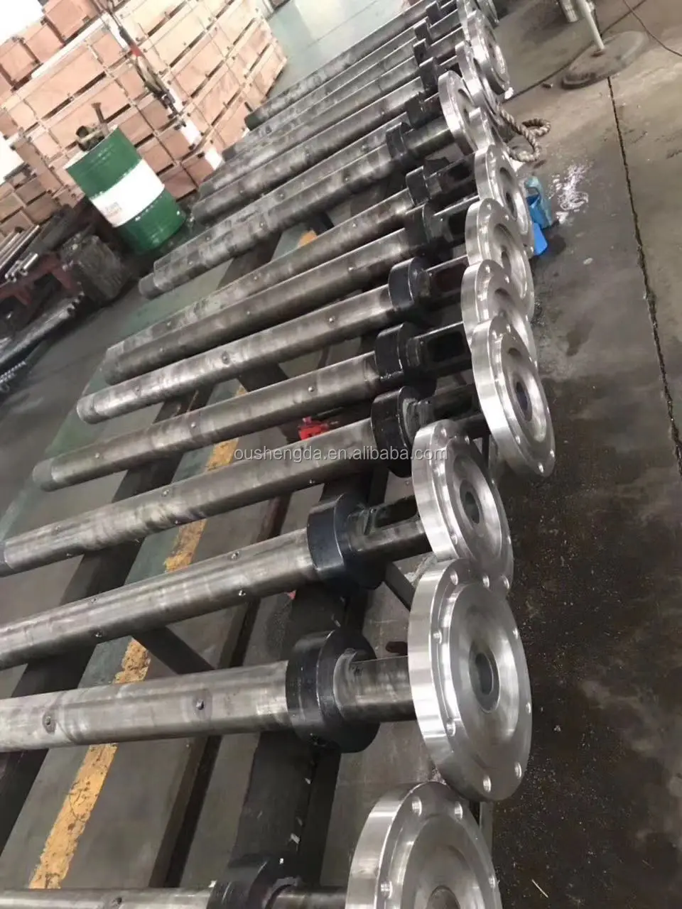 Extruder single screw barrel for plastic granule making machine