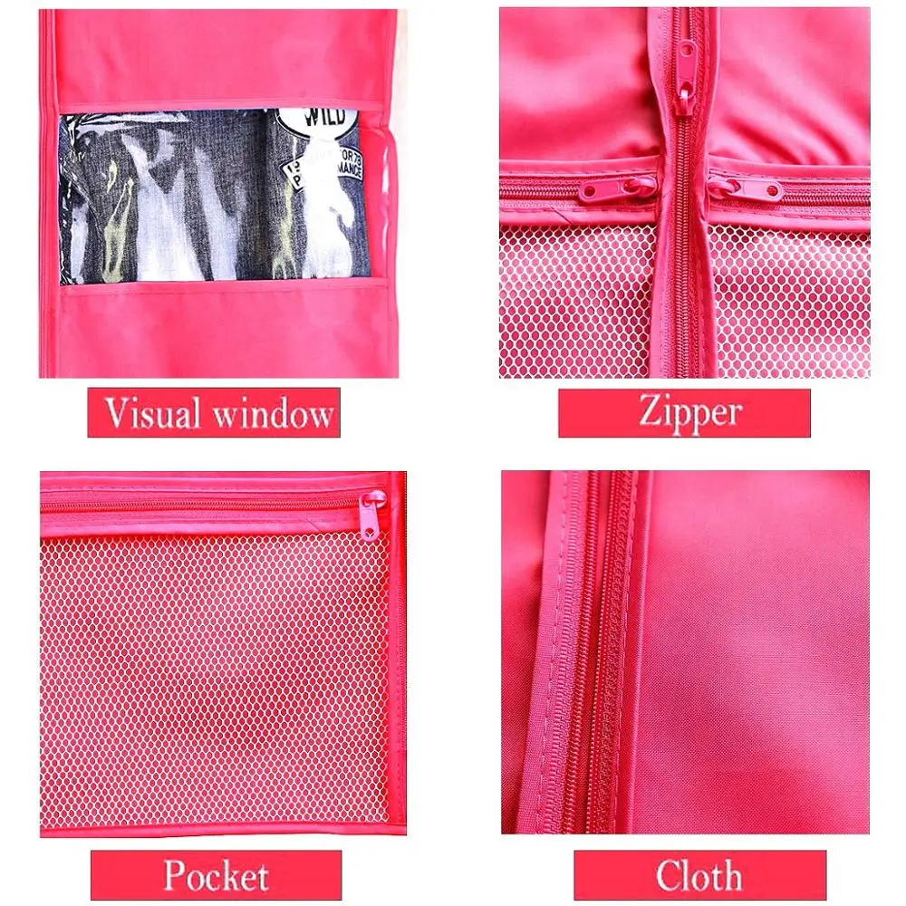 Изготовленный На Заказ подвесной костюм платье пальто одежда Чехлы для путешествий пыленепроницаемый мешок