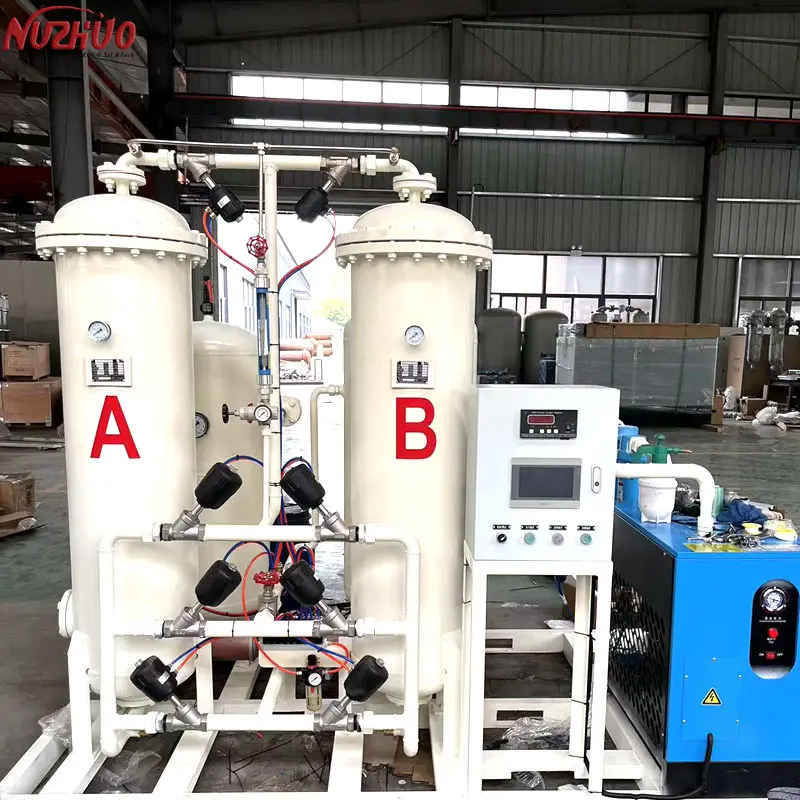 NUZHUO Easy Operation O2 Generator For Industrial Oxygen Cylinder Refilling System Hot Selling O2 Plant