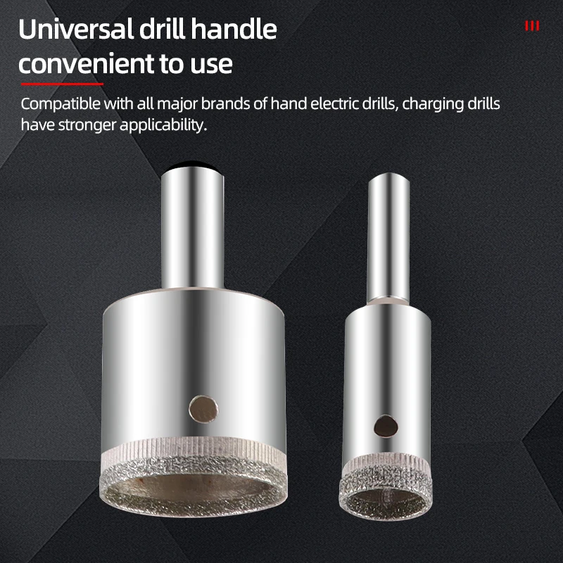Diamond Glass hole opener drill bit Ceramic Marble hole saws and Glass Opener hole cutter