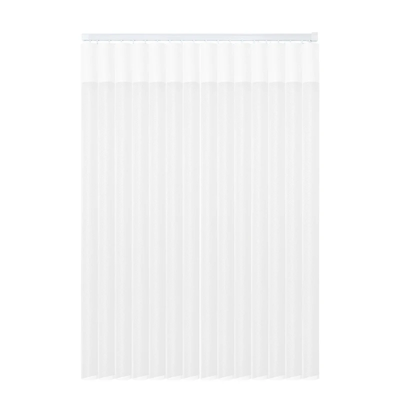 Motorized white smart electric vertical blinds motorized curtain for living room