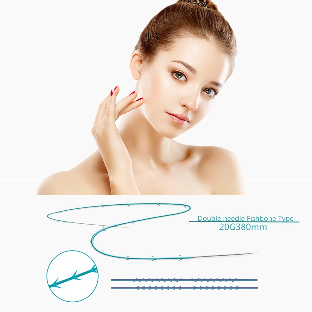 
 Бесплатная доставка, PCL нитки рыбьего типа, 18g100mm L, Хирургические изделия, подъем Cog-ниток из Кореи  