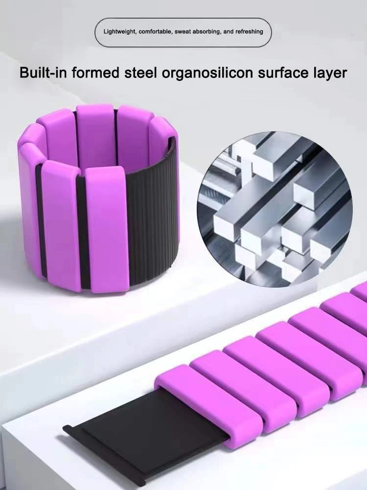 K&B Home new adjustable lifting hand silicone wrist weight set custom logo oem adjustable wrist&ankle