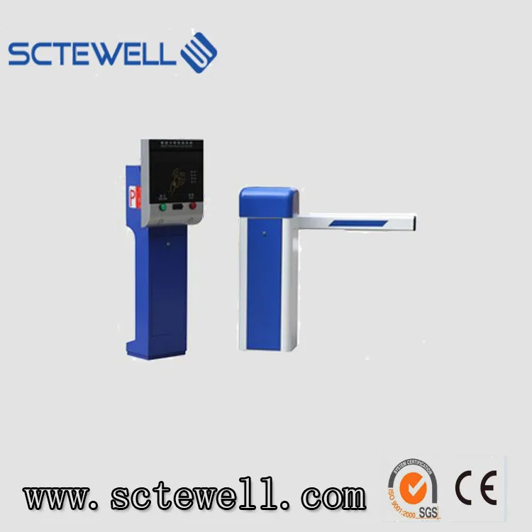 RFID card ticket dispenser security smart auto car parking system factory best sale parking barrier gate system with boom gate