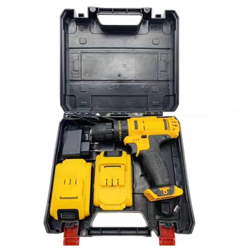 21V New Product power drills set lithium battery cordless electric drill bits tools