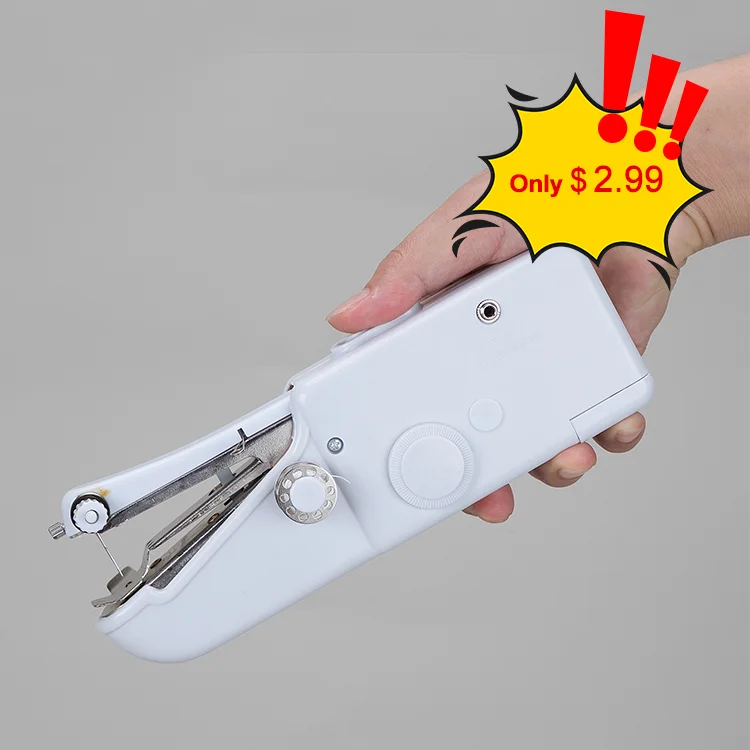 PLASTAR ZDML пользовательские 4xAA батареи мини ручная сумка швейная машина портативный Электрический паровой