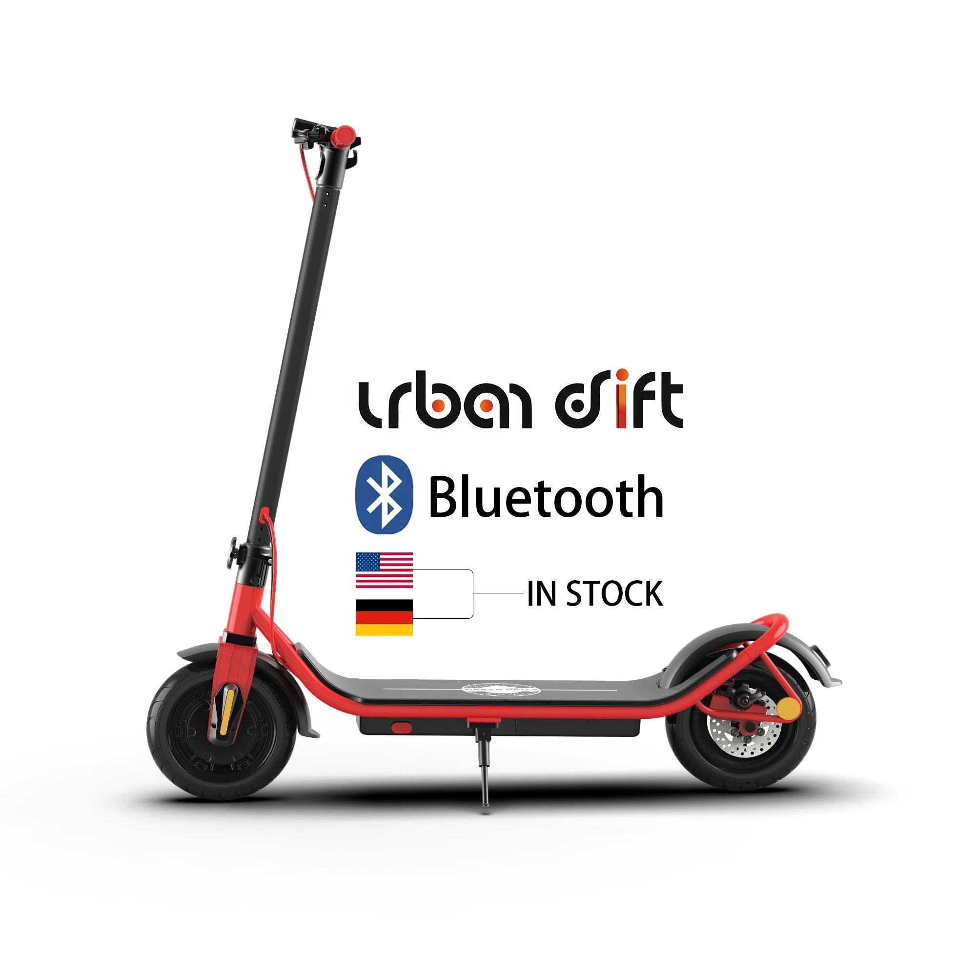 2 колесный электроскутер с 36v 350w литиевая батарея EU Склад высокой мощности складной электрический скутер