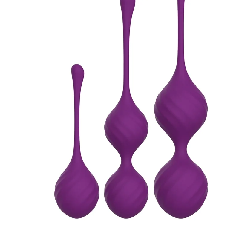  High quality silicone Smart Ball Vaginal Dumbbell Kegel Tighten