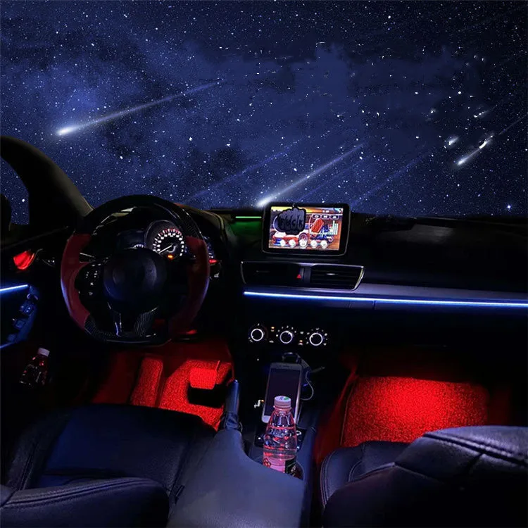 Cardi high power optical fiber interior car ambient led light