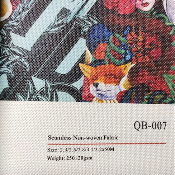 Factory price home decorative printable inkjet seamless non-woven wall cloth