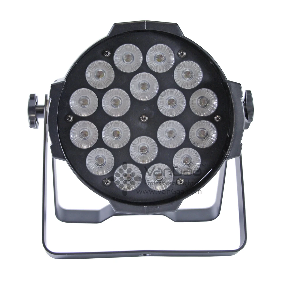 VanGaa Popular 18pcs 15W RGBWAUV 6-in-1 Indoor 18 18w led par light