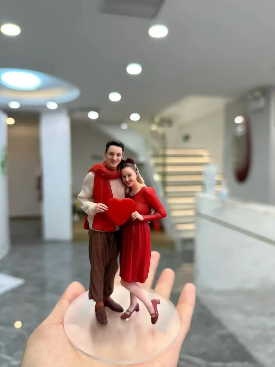 360 degree 3D human body model 3D data scanning doll 3D printing equipment