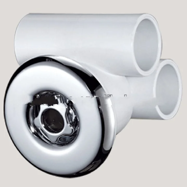 Whirlpool bathtub Massage Chrome ABS Cover Accessories Jumping Water Jet